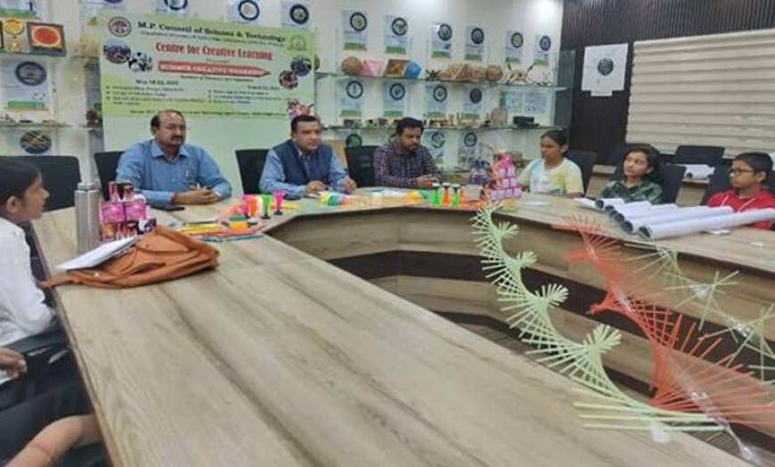 मैपकास्ट के सेंटर फॉर क्रिएटिव लर्निंग में विज्ञान आधारित कार्यशालाओं का हुआ आयोजन