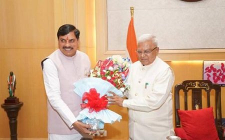 राज्यपाल पटेल को मुख्यमंत्री डॉ. यादव ने जन्मदिवस की दीं शुभकामनाएं