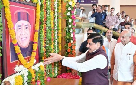 बाबूलाल जी गौर ने जनहितैषी कार्यों से लोगों के दिलों में बनाई जगह : मुख्यमंत्री डॉ. यादव