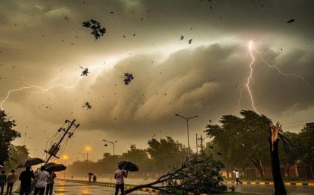 MP में मौसम का कहर, 60Km/घंटा की रफ्तार से चलेंगी आंधियां; 7 जिलों में ऑरेंज अलर्ट, भोपाल-इंदौर में बारिश के आसार