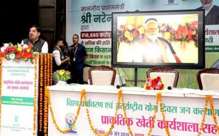 प्रकृति हमारी मां है, इसे रासायनिक उर्वरकों से बचाएं, प्राकृतिक खेती अपनाएं : प्रधानमंत्री मोदी