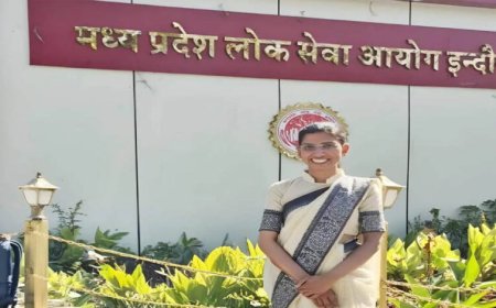 5 बार असफल होने के बाद भी नहीं मानी हार, MPPSC पास कर अफसर बनी किसान की बेटी राधा