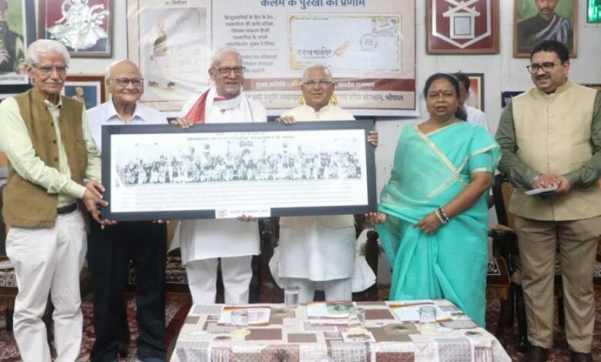 हिन्दी पत्रकारिता की गौरवशाली परंपरा से युवा प्रेरणा लें : राज्यपाल पटेल