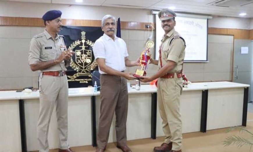 मध्य प्रदेश पुलिस अकादमी में परिवहन उप निरीक्षकों का बुनियादी प्रशिक्षण संपन्न