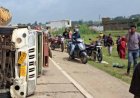 बालाघाट में पिकअप पलटने से 18 महिलाएं घायल, दो की हालत गंभीर