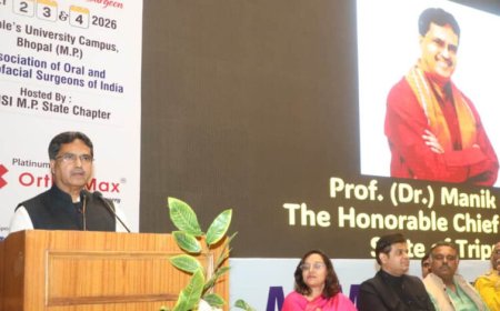 PM मोदी के नेतृत्व में हर क्षेत्र में तेजी से आगे बढ़ रहा भारत: त्रिपुरा CM डॉ. साहा