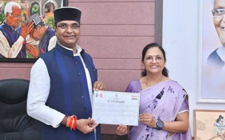 मंत्री विश्वास सारंग ने पर्वतारोही ज्योति रात्रे को दी ऐतिहासिक उपलब्धि पर शुभकामनाएं